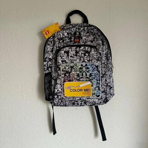 BNWT LEGO Color Me Backpack - Picture 4 of 9